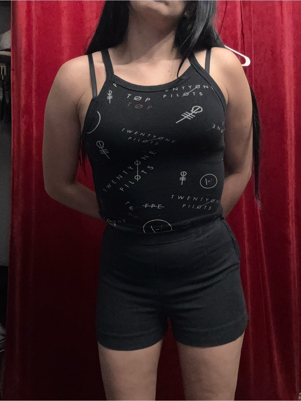 H&M Black High Waist Women’s Shorts
